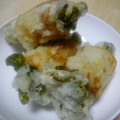 *あかりんご*'s cooksnap of when they made 菜の花とちくわの天ぷら.