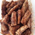 hakobetet's cooksnap of when they made ＊レンジで簡単*たたき牛蒡＊.
