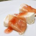 にゃんころコロコロ's cooksnap of when they made カマンベール＆生ハムに苺ソース.