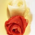 すみッコぐらし's cooksnap of when they made おせち料理ちらし寿司に☆紅白なますの薔薇.