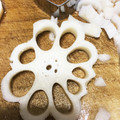 グランティラノス's cooksnap of when they made 花れんこんを♥型抜きで簡単に作る方法.