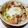 きゅたろーん's cooksnap of when they made 朝に☆白菜とベーコンのココット.