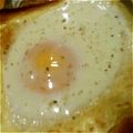 nobu1103's cooksnap of when they made トースターで簡単チーズ目玉焼きトースト◎.