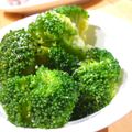 碧生空's cooksnap of when they made 超簡単！温野菜★ブロッコリー.