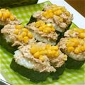 ゆのち♡'s cooksnap of when they made 安くて　簡単　可愛い　我が家の手まり寿司.