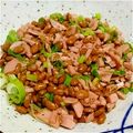 ひっかー☆food's cooksnap of when they made 簡単スピード納豆丼！朝食に♪.