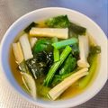 azbjbn's cooksnap of when they made 切干大根と小松菜のみそ汁.