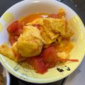 ぽんこぽこり's cooksnap of when they made 在庫食材でパパッと副菜！トマトと卵炒め☆.