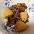 たや♪'s cooksnap of when they made 超スピード★ジャガイモと肉の煮物.