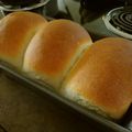 megmyon1's cooksnap of when they made 湯種＆パネトーネマザーのふわふわ食パン♪.