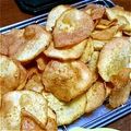 ちきぞう's cooksnap of when they made サクサクさつまいもチップス.