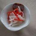 aokimihoko's cooksnap of when they made 軽量簡単紅白なます☆.