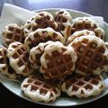 ちばと's cooksnap of when they made ベルギーワッフル☆カフェモカ.