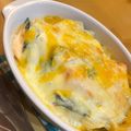 yukari−♡'s cooksnap of when they made ☆鮭とほうれん草のマカロニグラタン☆.