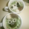 白いぐれーぷ's cooksnap of when they made 簡単かわいい♡スヌーピー白玉.