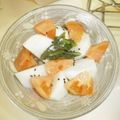 白いぐれーぷ's cooksnap of when they made カブとトマトのサラダ☆彩りキレイ.