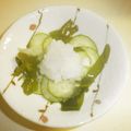 白いぐれーぷ's cooksnap of when they made キュウリとワカメの酢の物おろし和え.