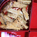 晴読雨読's cooksnap of when they made ＊レンジで簡単*たたき牛蒡＊.