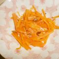 白いぐれーぷ's cooksnap of when they made 人参しりしり～？サラダ(覚書).
