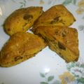 白いぐれーぷ's cooksnap of when they made かぼちゃとオレオのスコーン♡.