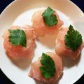 みなライフ's cooksnap of when they made 簡単おもてなし料理☆生ハム手鞠寿し.