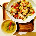 anjamekko's cooksnap of when they made ピリ辛ラー油炒飯.