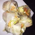 カニーヘン's cooksnap of when they made みんな大好きエビアボカド♡生春巻き♡.
