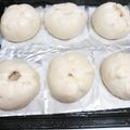 まりんこりんご's cooksnap of when they made 肉汁たっぷり！フワ皮豚まん.