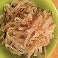 クック4RB5M2☆'s cooksnap of when they made もやしの胡麻和え？.