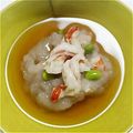 AMANOTSUKI's cooksnap of when they made おもてなしにもお勧め♡加賀蓮根のハス蒸し.