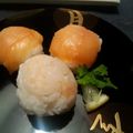 hito347's cooksnap of when they made スモークサーモンの手まり寿司.