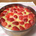 minmin!'s cooksnap of when they made ☆彡超簡単☆彡いちごのクラフティ.