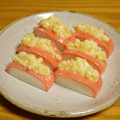 つちかな's cooksnap of when they made かまぼこに数の子マヨ詰め✿.