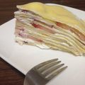 t104's cooksnap of when they made フルーツたっぷりサンドしたミルクレープ.