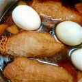 鯛焼（兼業主夫）'s cooksnap of when they made 圧力鍋で煮豚と煮卵、ついでに大根もね.