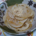 ゆりぼぉ's cooksnap of when they made ✿蓮根のごま油炒め✿.