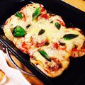 yukki19's cooksnap of when they made おもちピザ.