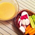 ARAMMIG's cooksnap of when they made ラディッシュが甘い♪野菜みそマヨディップ.