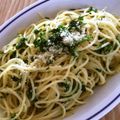 hyser's cooksnap of when they made 青シソ、パセリ、パルミジャーノのパスタ♪.