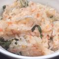 にぬふぁ's cooksnap of when they made シャケとしらすと大葉のおにぎり.