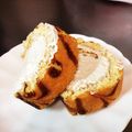 ラーメンこっちん's cooksnap of when they made 矢羽根模様のロールケーキ.