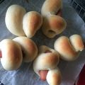 ともぱんたから's cooksnap of when they made HB★全粒粉ウインナーパン.