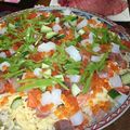 yokokase's cooksnap of when they made 簡単！ちらし寿司ケーキ.
