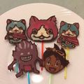 ＊４Ｈ＊'s cooksnap of when they made チョコプレート☆妖怪ウォッチ　フユニャン.