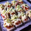 魔女っ子メグちゃん's cooksnap of when they made お餅ピザ☆お正月の残り物で.