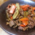 菜の花ご飯's cooksnap of when they made ご飯がすすむ☆牛肉ゴボウの甘醤油煮込み.