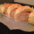 うぱぱのぱ's cooksnap of when they made ハム＆チーズのロール食パン.