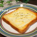 bobitin's cooksnap of when they made マヨバタートースト.