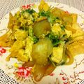 クマたぬき's cooksnap of when they made 栄養たっぷり　豆苗と豆腐のチャンプルー.