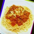 みーちゃん☆しーくん's cooksnap of when they made 優しい☆ミートソーススパゲッティ.